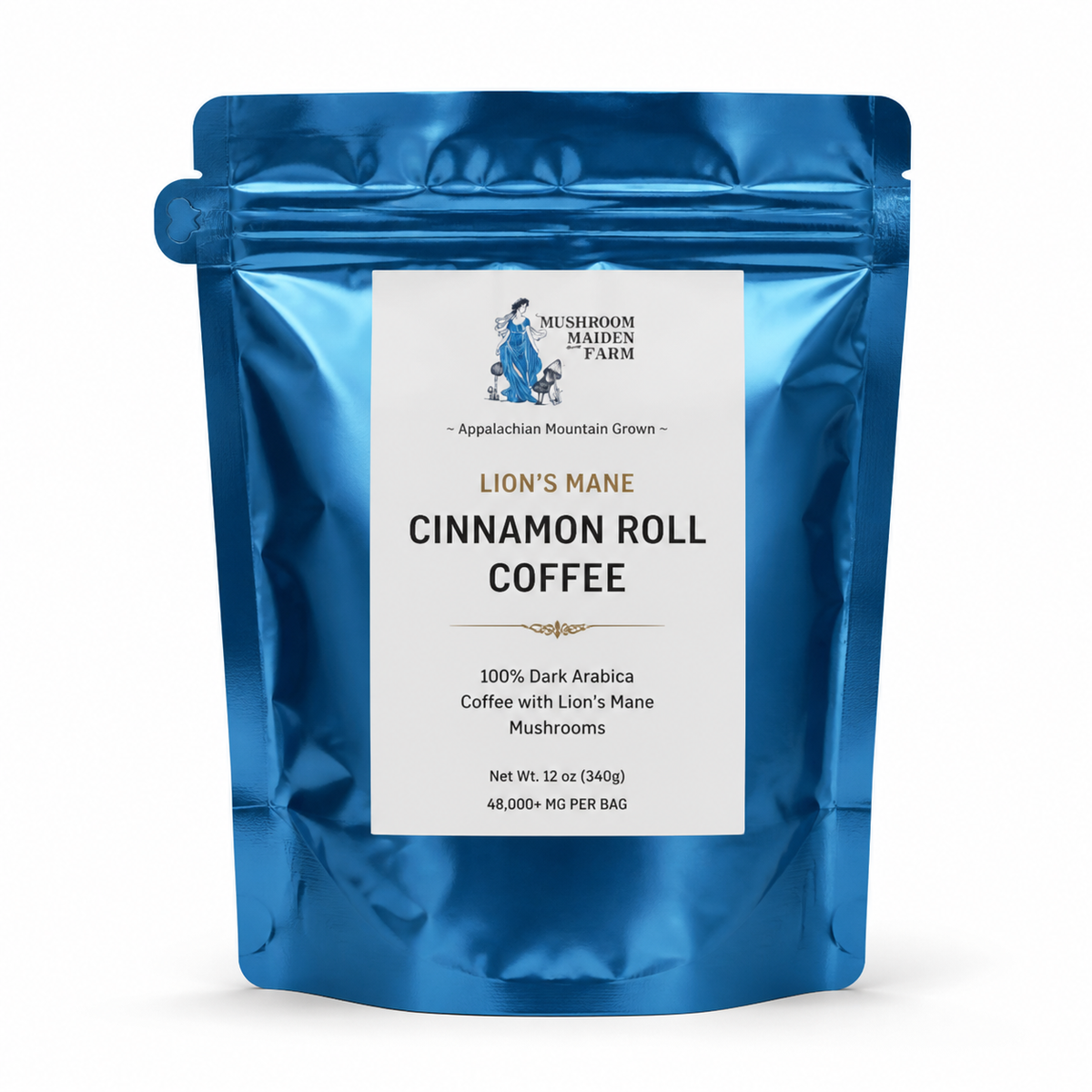 Lion's Mane Mushroom "Cinnamon Roll" Coffee