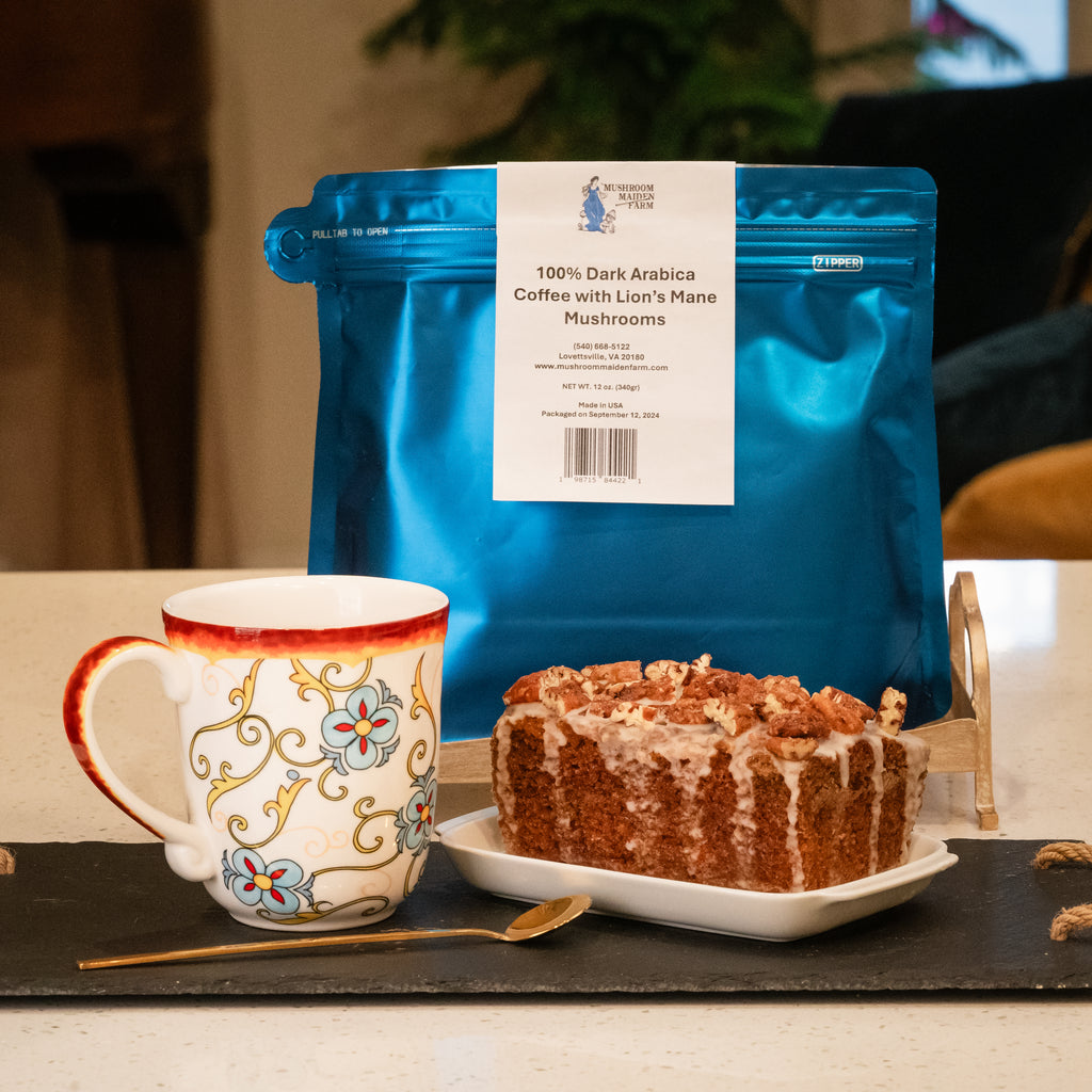 Lion's Mane Mushroom "Cinnamon Roll" Coffee