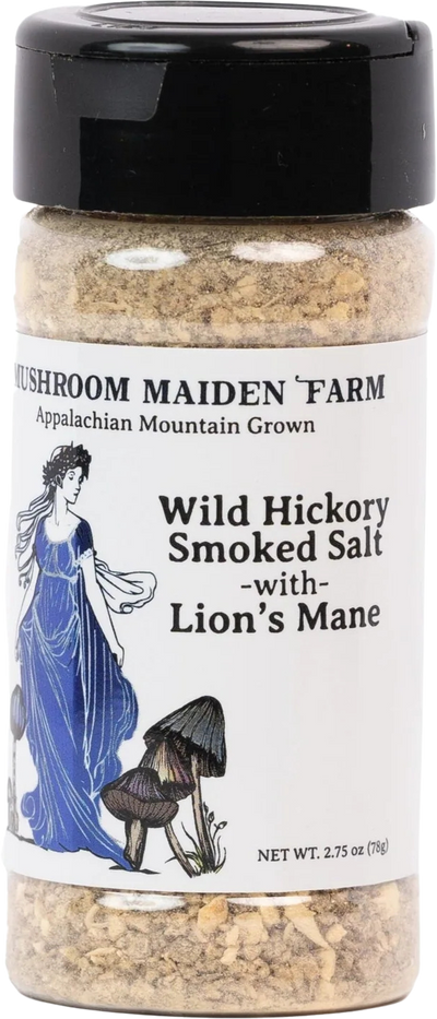 Wild Hickory Smoked Salt with Lion’s Mane